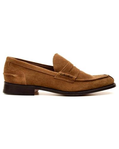 Tricker's Shoes > flats > loafers - Marron
