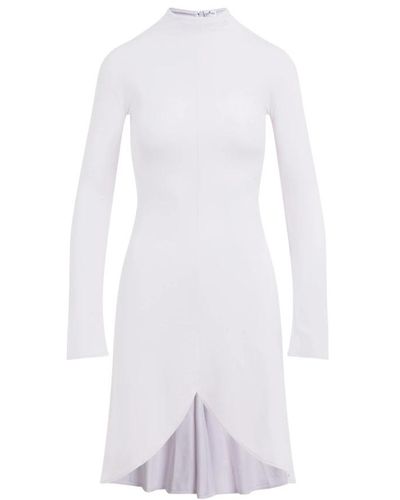 Courreges Midi Dresses - White