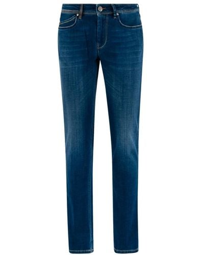 Re-hash Slim fit jeans in hellem denim - Blau