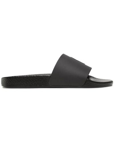 Polo Ralph Lauren Shoes > flip flops & sliders > sliders - Noir