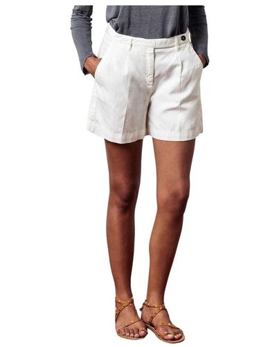 Massimo Alba Shorts > short shorts - Blanc