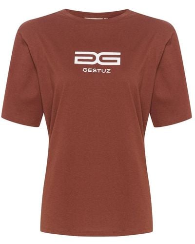 Gestuz T-Shirts - Brown
