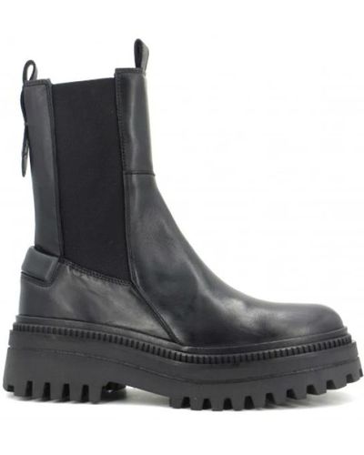 Elvio Zanon Shoes > boots > chelsea boots - Noir