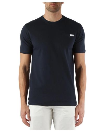 Aquascutum T-Shirts - Black