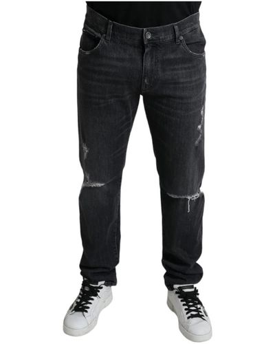 Dolce & Gabbana Slim-fit jeans - Nero