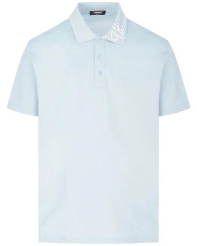 Versace Polo Shirts - Blue