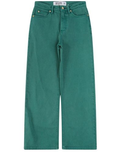 Silvian Heach Jeans gamba ampia - Verde