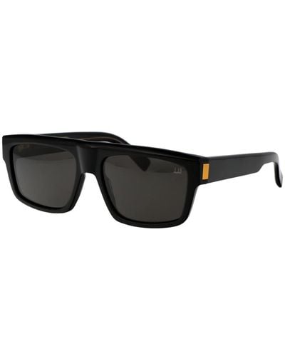 Dunhill Stylische sonnenbrille du0055s - Schwarz