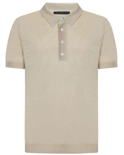 Low Brand Polo Shirts - Natural