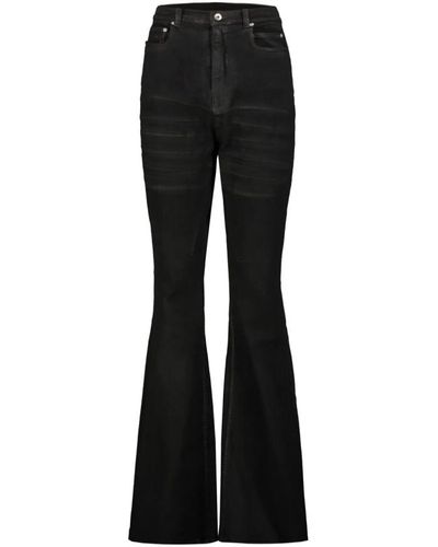 Rick Owens Flared jeans - Negro