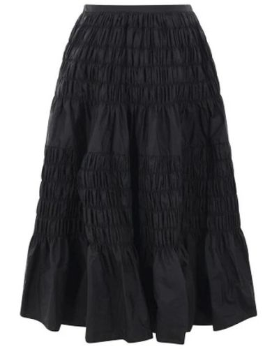 Molly Goddard Skirts > midi skirts - Noir