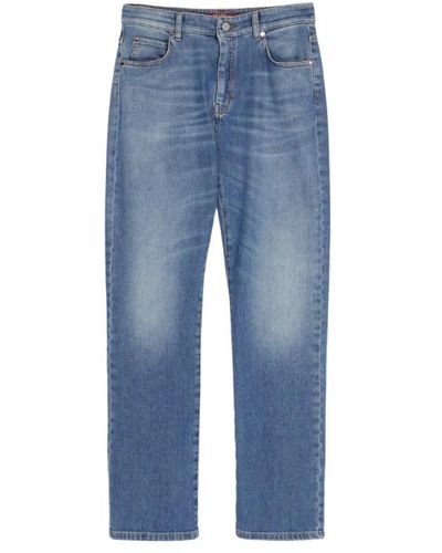 Max Mara Jeans straight atemporales - Azul