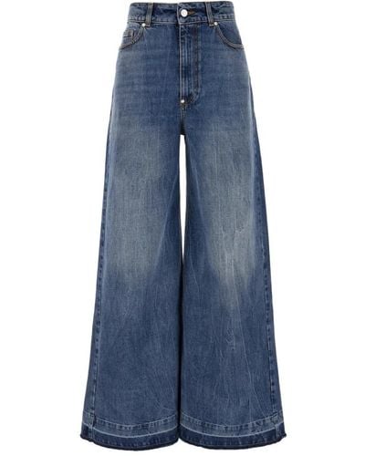 Stella McCartney Klassische denim jeans für den alltag - Blau