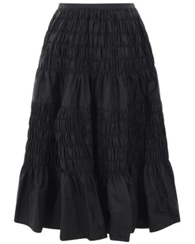 Molly Goddard Midi Skirts - Black