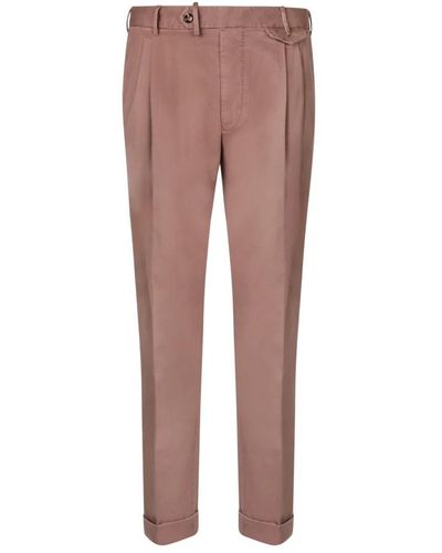 Dell'Oglio Slim-Fit Trousers - Brown