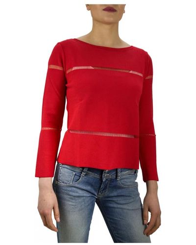 Marella Knitwear > round-neck knitwear - Rouge