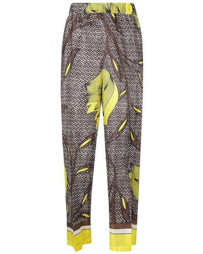 P.A.R.O.S.H. Wide Trousers - Yellow