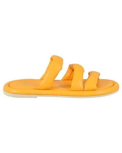 Barracuda Shoes > flip flops & sliders > sliders - Jaune