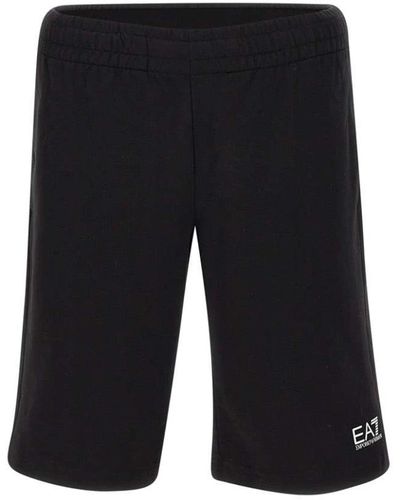 EA7 Casual shorts - Schwarz