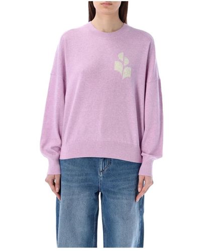 Isabel Marant Round-Neck Knitwear - Purple