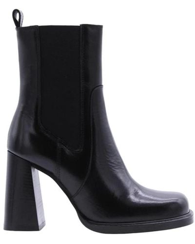 Bronx Heeled Boots - Black