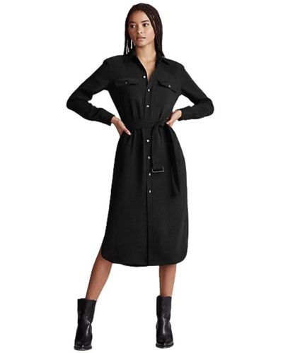 Polo Ralph Lauren Dresses > day dresses > shirt dresses - Noir