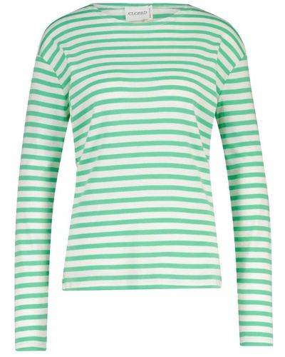 Closed Round-Neck Knitwear - Green