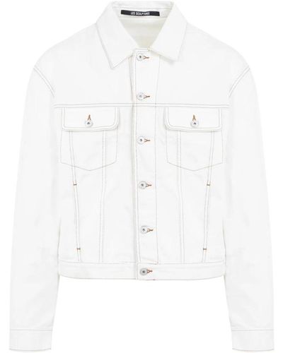 Jacquemus Jackets > denim jackets - Blanc
