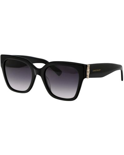 Longchamp Occhiali da sole alla moda per giornate soleggiate - Nero