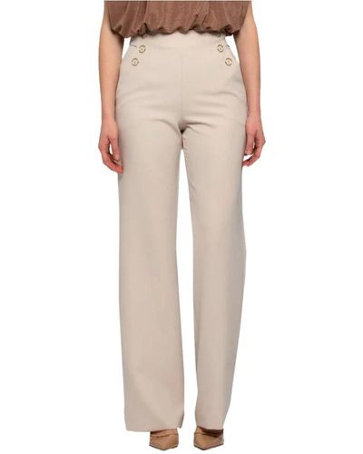 Kocca Straight Trousers - Natural