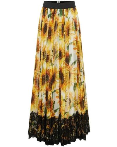 Dolce & Gabbana Maxi Skirts - Metallic