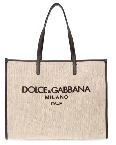 Dolce & Gabbana Einkaufstasche - Natur