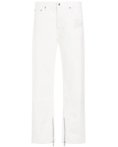 Off-White c/o Virgil Abloh Straight Jeans - White