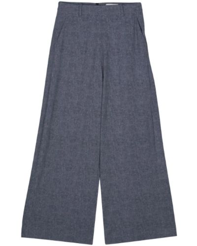 Circolo 1901 Wide trousers - Blau