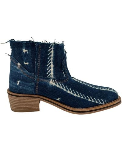 Forte Forte Ankle Boots - Blue