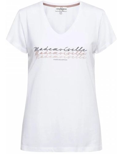 &Co Woman T-shirts,t-shirt &co - Weiß