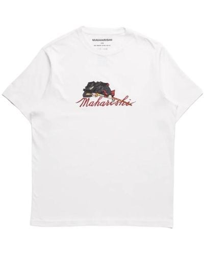 Maharishi T-shirts - Blanco