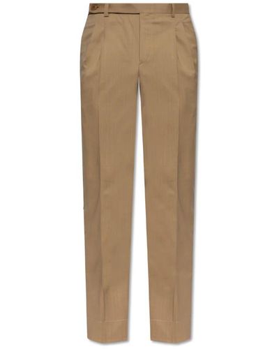Brioni Trousers > wide trousers - Neutre
