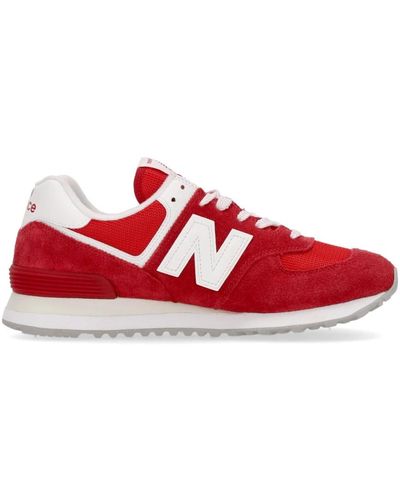 New Balance 574 Niedriger Sneaker für Männer - Rot