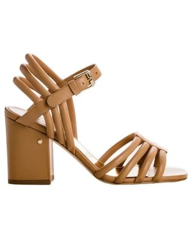 Laurence Dacade Shoes > sandals > high heel sandals - Métallisé