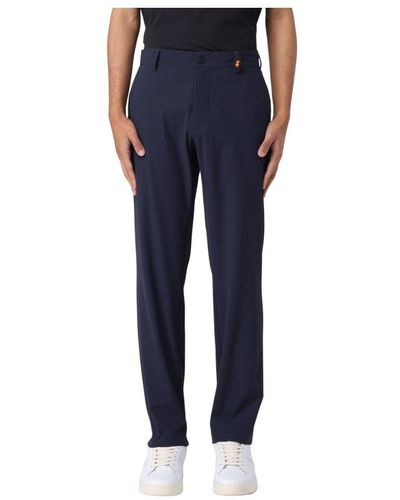 Save The Duck Slim-Fit Pants - Blue