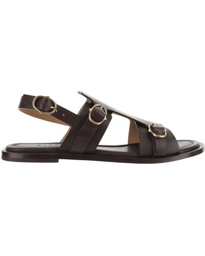 Sartore Flat sandals - Braun