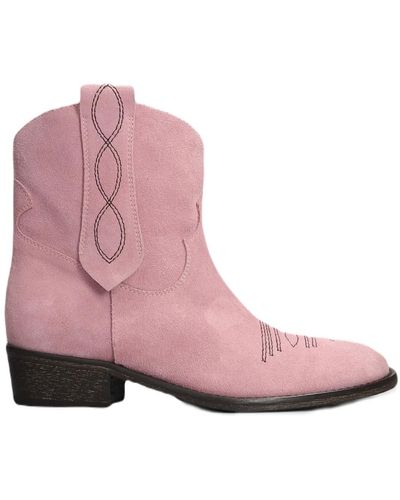 Via Roma 15 Shoes > boots > cowboy boots - Rose