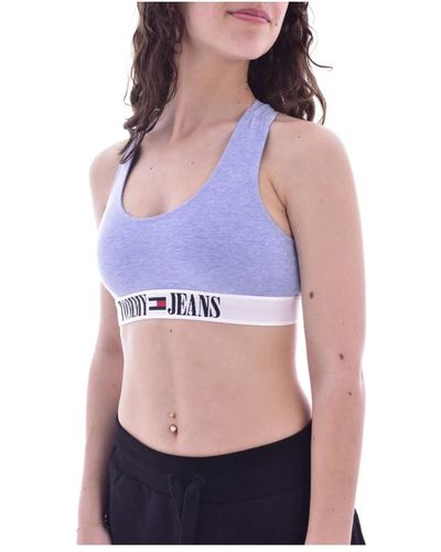 Tommy Hilfiger Sport bras - Morado