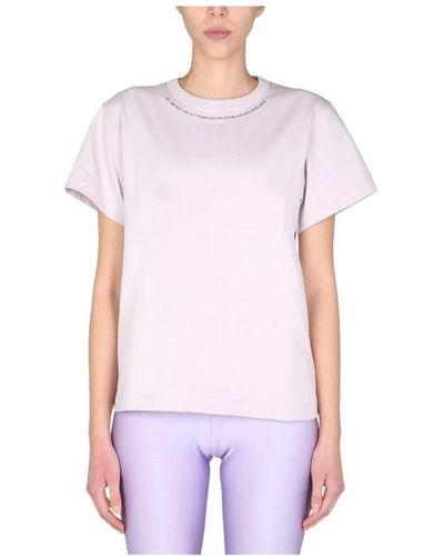 Helmut Lang T-Shirts - Purple