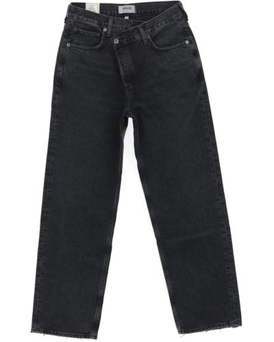 Agolde Jeans > straight jeans - Bleu