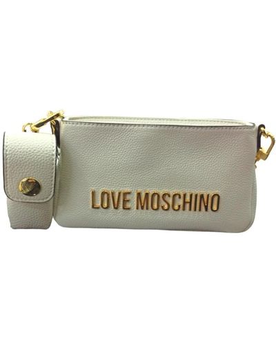 Love Moschino Cross Body Bags - White