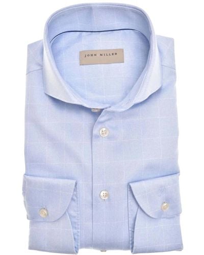 John Miller Shirts > formal shirts - Bleu