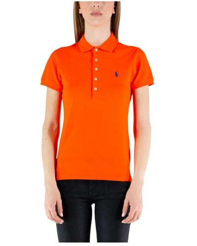Ralph Lauren Polo Shirts - Orange