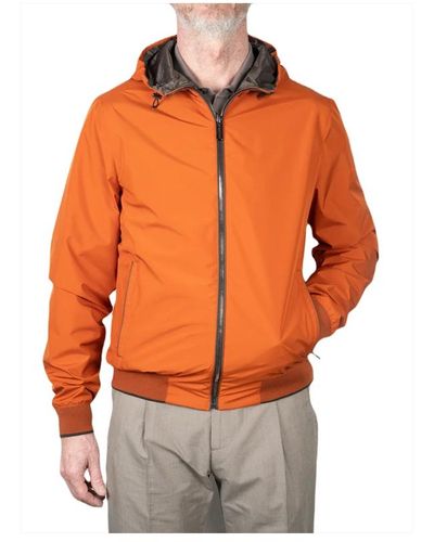 Moorer Jackets > light jackets - Orange